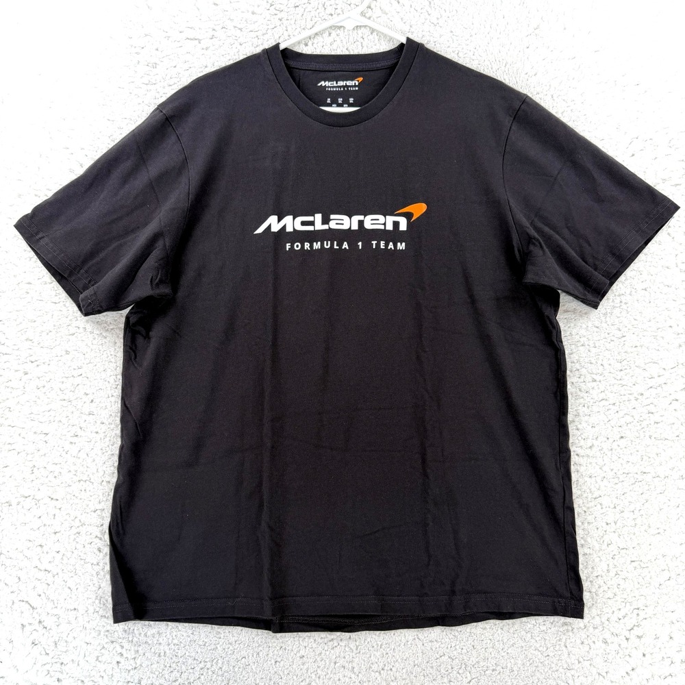 McLaren Formula 1 Team Shirt Mens 3XL Black F1 Racing Castore Graphic Tee